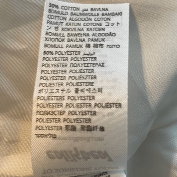 Edikted Presley Plaid Cotton Blend Puffer Jacket Brown Tan Cream Knit M - Picture 10 of 10